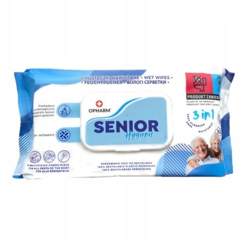chusteczki nawilżane senior