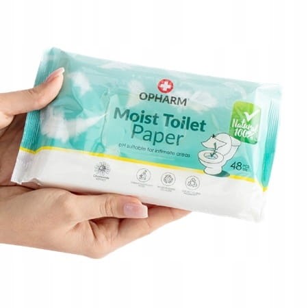 nawilżany papier toaletowy opharm